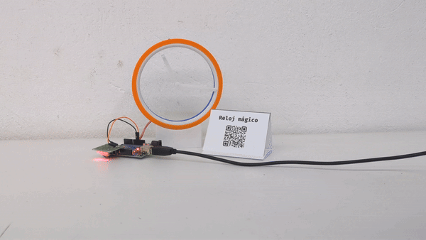 Reloj con Levitación Magnética